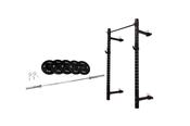 170kg Wall Mounted Folding Rack Package Deal