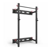 Wall Mounted Folding Rack With Stringer - Wall Mount Rack + Spotting Arms