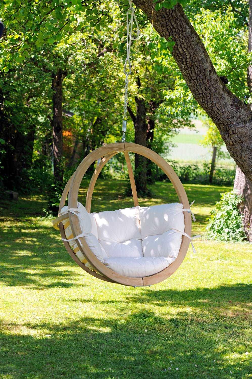 Globe hanging chair sale
