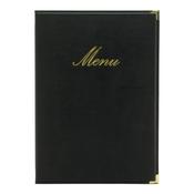 Securit Menu Holders - Classic - Black 34x24x0,5cm - Pack of 10
