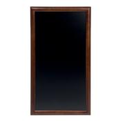 Securit Wall Chalkboards - Long - Dark Brown 100x56x2,5cm