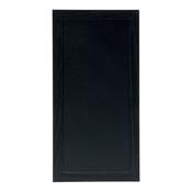 Securit Wall Chalkboards - Woody - Black 40x20x1cm - Pack of 6 image