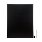Securit Wall Chalkboards - Woody - Black 80x60x1cm - Pack of 6 image