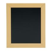 Securit Wall Chalkboards - Woody - Teak 24x20x1cm - Pack of 6 image