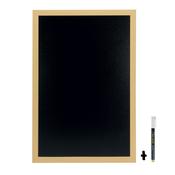 Securit Wall Chalkboards - Woody - Teak 60x40x1cm - Pack of 6 image