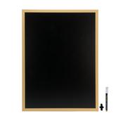 Securit Wall Chalkboards - Woody - Teak 80x60x1cm - Pack of 6 image