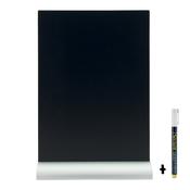 Securit Table Chalkboards - Silhouette Aluminium - Black 30,8x21x6cm - Pack of 6