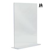 Securit Posterframes - Acrylic - Transparent 30x21x8,5cm - Pack of 6