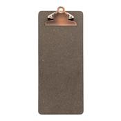 Securit Menu Holders - Clipboard - Grey/Brown 28x11,5x3cm - Pack of 10 image