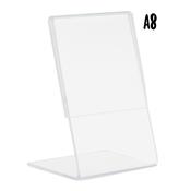 Securit Posterframes - Acrylic - Transparent 8x4,1x4,1cm - Pack of 6