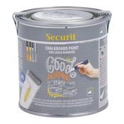 Securit Chalkboard Paint - Grey 7,5x7,5x7,5cm - Pack of 6