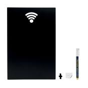Securit Wall Chalkboards - Silhouette - Black 38x25x0,3cm - Pack of 6