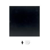 Securit Wall Chalkboards - Xxl - Black 40x40x0,2cm - Pack of 6