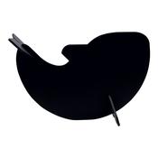 Securit Table Chalkboards - Silhouette 3D Animals - Black 22x14,5x10cm - Pack of 10