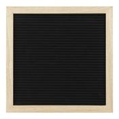 Securit Wall Board - Letter Board - Teak 30x30x2cm - Pack of 6