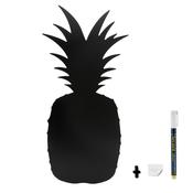 Securit Wall Chalkboards - Pineapple - Black 49,3x23,6x1cm - Pack of 6