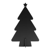 Securit Table Chalkboards - Silhouette 3D Christmas - Black 22x14x4cm - Pack of 10