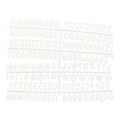 Securit Wall Board - Letter Board - White 29x26x1cm - Pack of 6