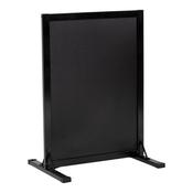 Securit Pavement Stand - Woody - Black 80x56x40cm