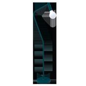 Fermob Aplô Wireless Floor Lamp �� Lamp H.24 cm with Upright Stand
