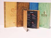 A5 Wood Menus 15x21cm (20 Pack)