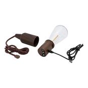 Securit® KOPENHAVN Hanging Lamp - Brown (Pack of 6) image