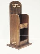 Dark Pine Mini Two-Tier Countertop Display