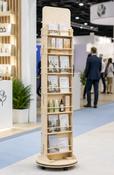 Floor Display Unit – ESPOSIT Fil Rotating Brochure Holder