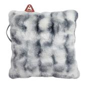 Securit Heating - Montandor Heat Pad Cushion in Furry Grey - Pack of 5