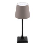 Securit Lighting - Wireless Table Lamp Milano in Black &amp; Taupe - Pack of 6 image