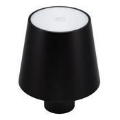 Securit Lighting - Wireless Table Bottle Lamp Paris in Black - Pack of 8 image