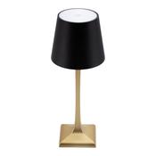 Securit Lighting - Wireless Table Lamp Roma in Gold &amp; Black - Pack of 6 image