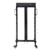 Securit Lighting - Table Lamp Charging Trolley - Black