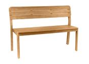 LODGE Solid Teak 2/3-Seater Outdoor Bench