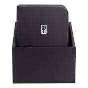 Securit Menu Holders - A4 Essential Menu Holder Box Set 10 pcs - Black 27,5x34,5x19,5cm - Pack of 2