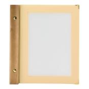 Securit Menu Holders - A5 Wood Menu Holder in Beige 20,5x23,5x1,5cm - Pack of 10 image