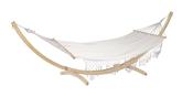 Natura Macramé Hammock with Wooden Frame SET image