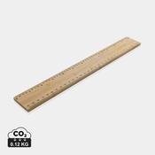 Timberson extra thick 30cm double sided bamboo ruler image