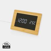 Utah RCS recycled plastic and bamboo LED clock image