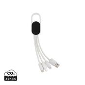 4-in-1 cable with carabiner clip image