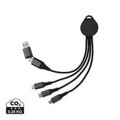 Terra RCS recycled aluminium 6-in-1 charging cable image