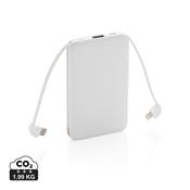 5.000 mAh Pocket Powerbank with integrated cables image