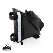 PU high visibility bike frame bag with bottle holder image