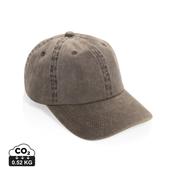 BEAU AWARE™ Washed 6 panel 270gsm cotton twill cap image