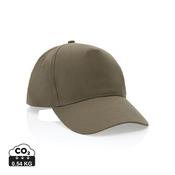 Impact 5 panel 190gr Recycled cotton cap with AWARE™ tracer image