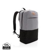Modern 15.6" USB &amp; RFID laptop backpack PVC free image