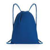 Impact AWARE™ recycled cotton drawstring backpack 145g image