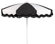 Aluminium Parasol Ø250cm Wave Finish with Fringe SET image