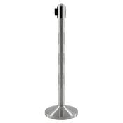 Securit Barriers Systems - Nova RGB LED Barrier System - Stainless Steel &amp; Silver 32x101x32cm image