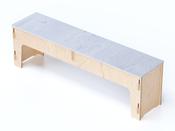 Bench Flat Pack – ESPOSIT Samba 150×45×35cm
